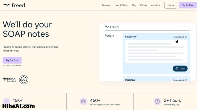 Freed AI Medical Scribe