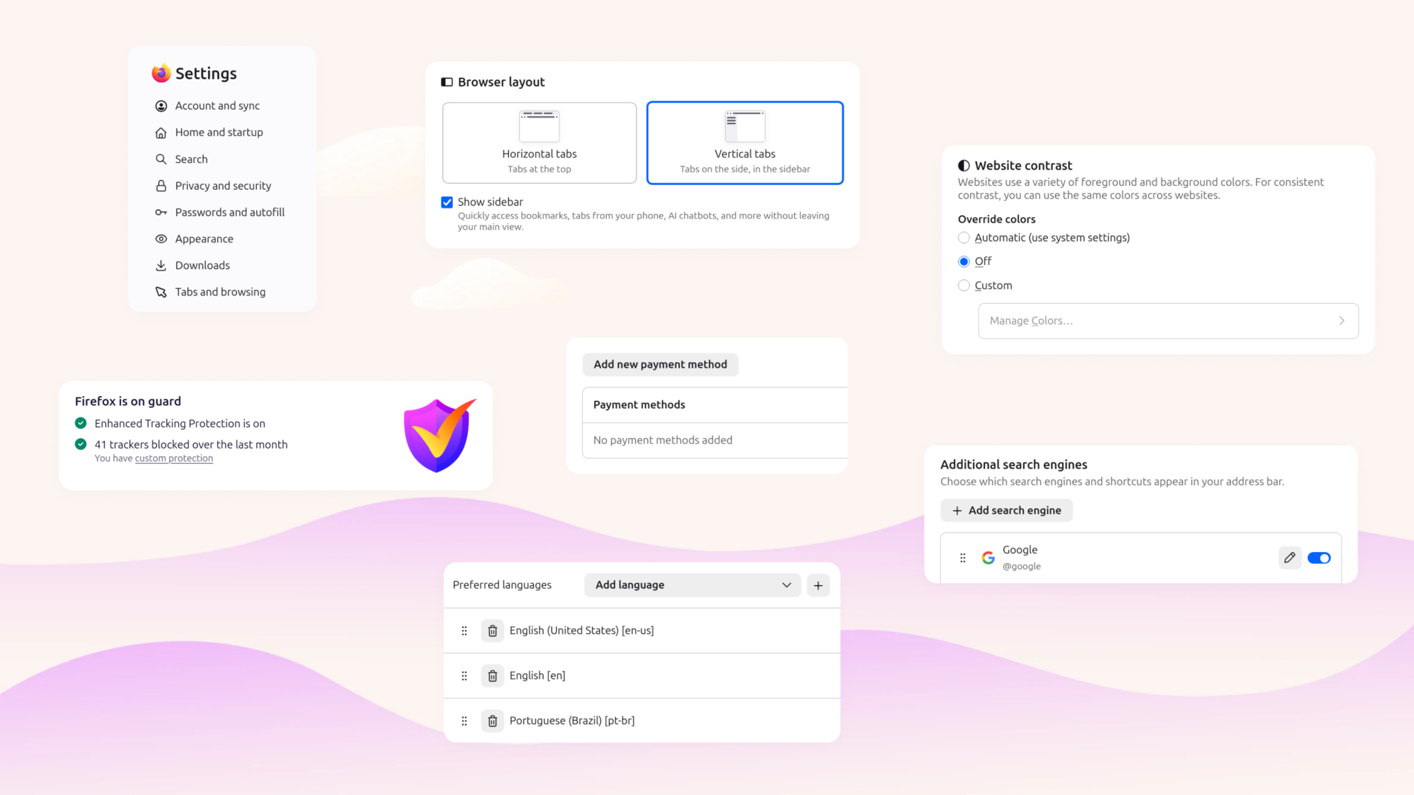 Firefox теперь проще настраивать